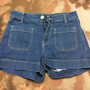 Express jean shorts