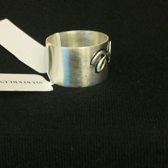 Sz7.25 Love sterling ring - Picture 3 of 7