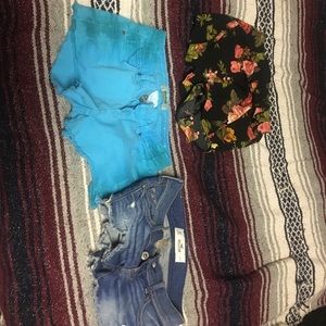 3 pairs of shorts