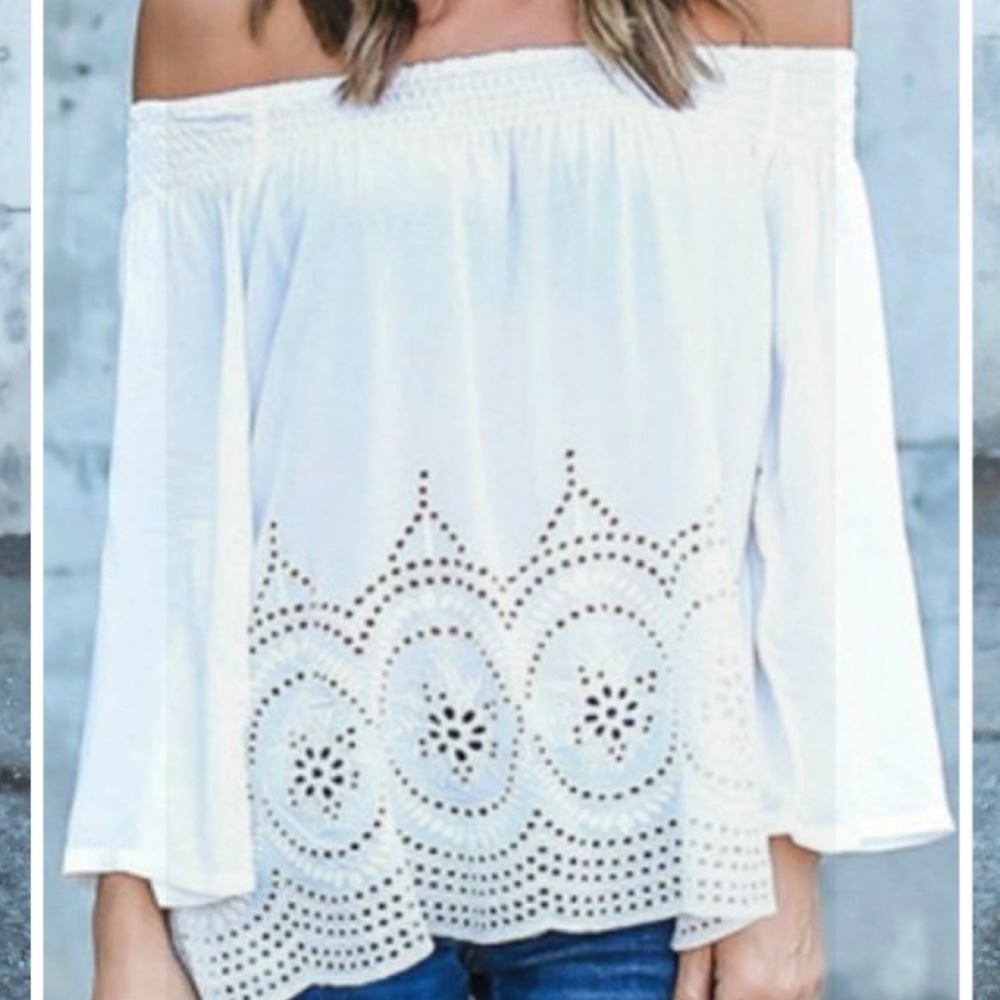Off the shoulder top