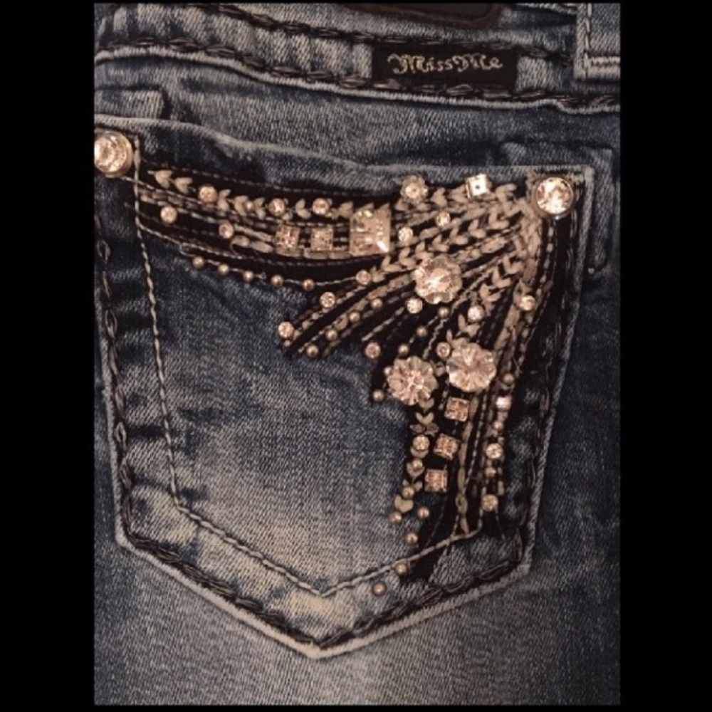 Women's Miss Me bootcut jeans SZ 26