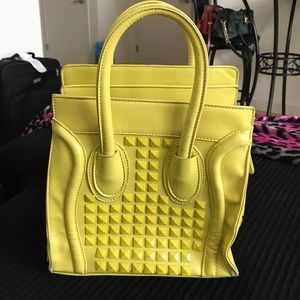 Neon green bag