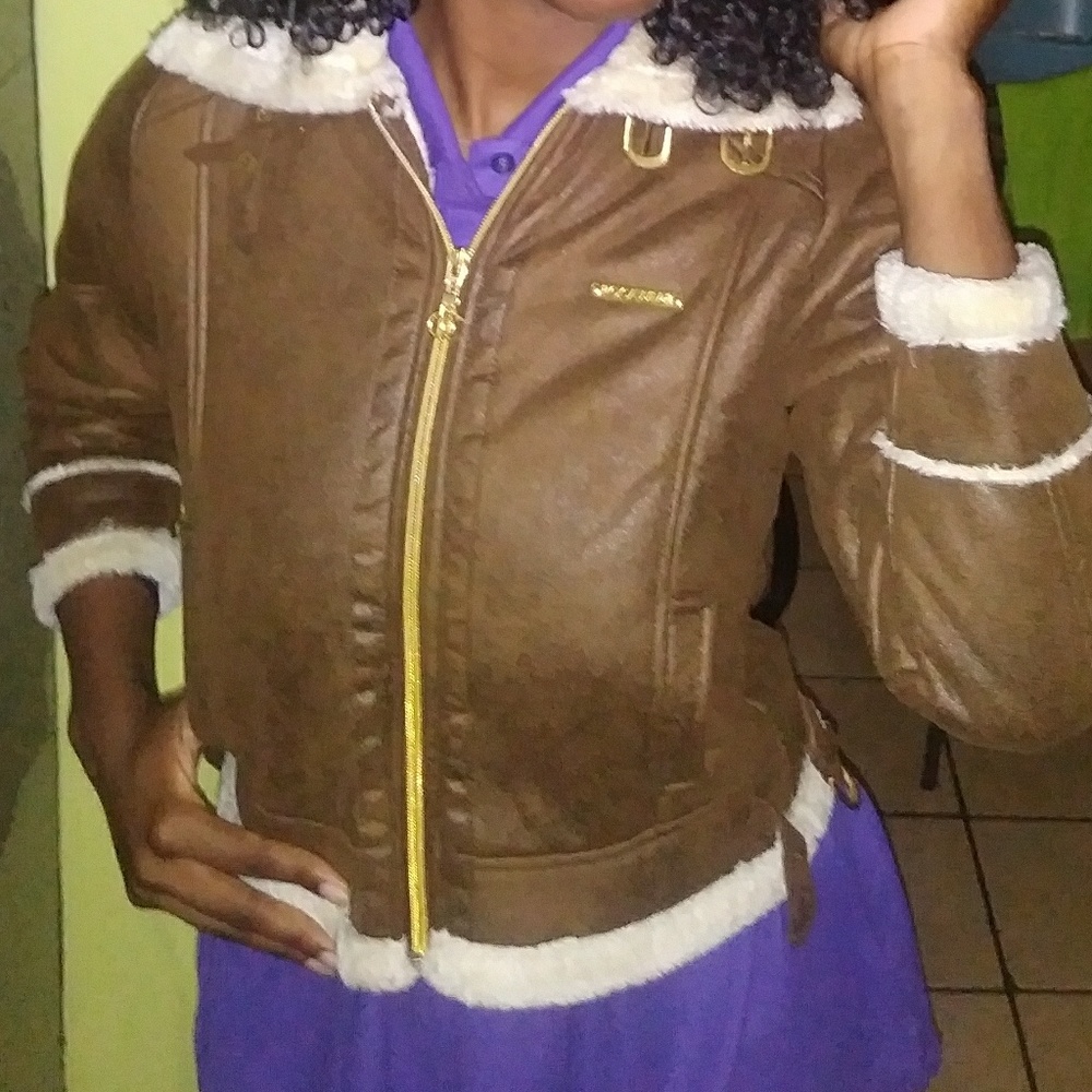 Brown rocawear jacket