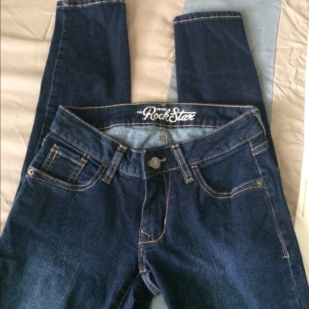 OLD NAVY ROCK STAR SKINNY JEAN SIZE 4 🔥
