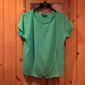 Light green blouse from Stitchfix