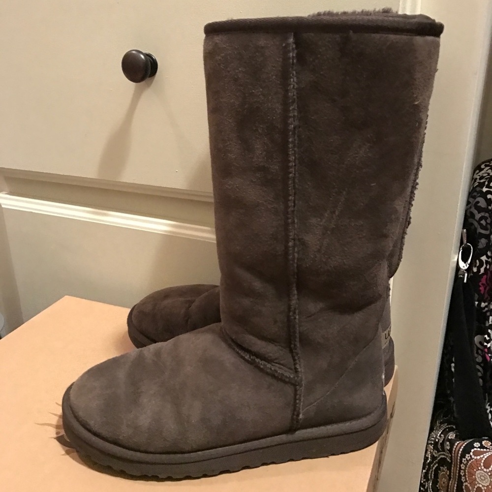 Tall Classic Uggs - Chocolate - Size 7
