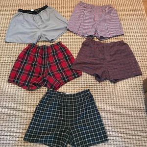 Lot of 5 Boxers