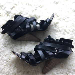 Trouvé strappy heel