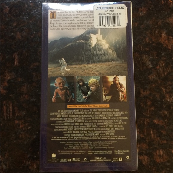 The lord of the Ring - The Return of the King VHS - Picture 2 of 4