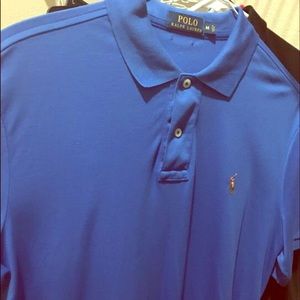 Medium Men's Royal Blue Polo.