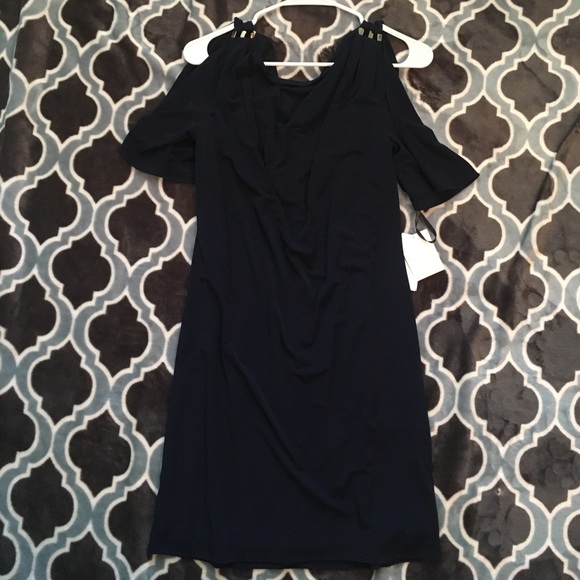 Jessica Simpson navy dress - Picture 1 of 6