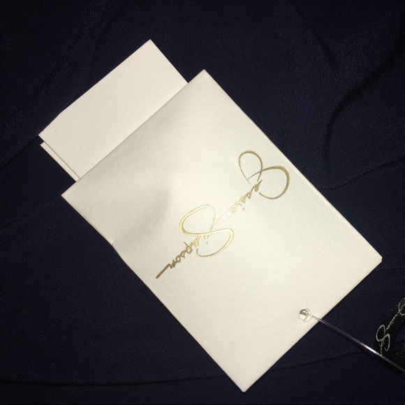 Jessica Simpson navy dress - Picture 3 of 6