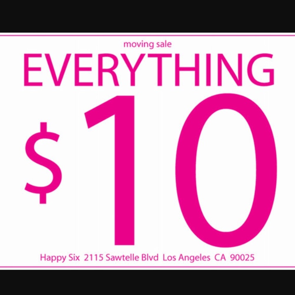 Everything $10 or less today