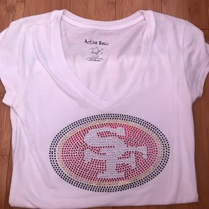 San Francisco 49ers V neck