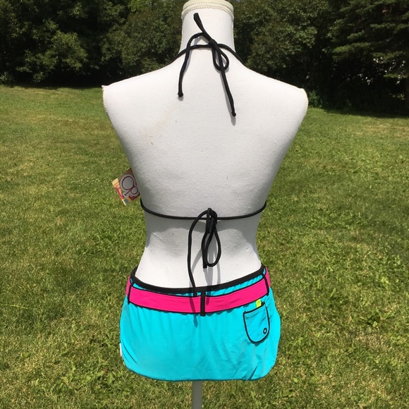 NWT OP 2 Piece Bathing Suit - Picture 2 of 8
