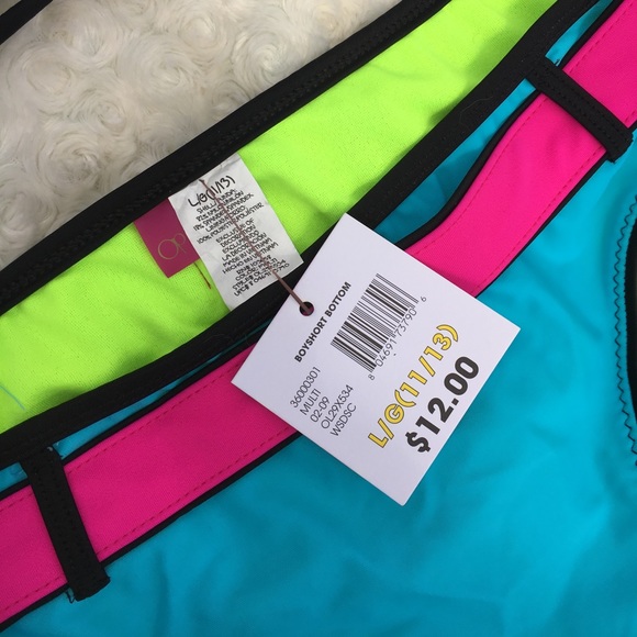 NWT OP 2 Piece Bathing Suit - Picture 5 of 8