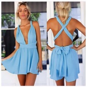 Chiffon Multi Wrap Romper / Playsuit