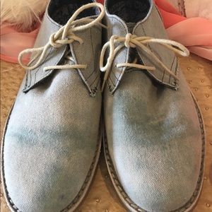 Penguin Waylon canvas lace up shoes mens sz 11