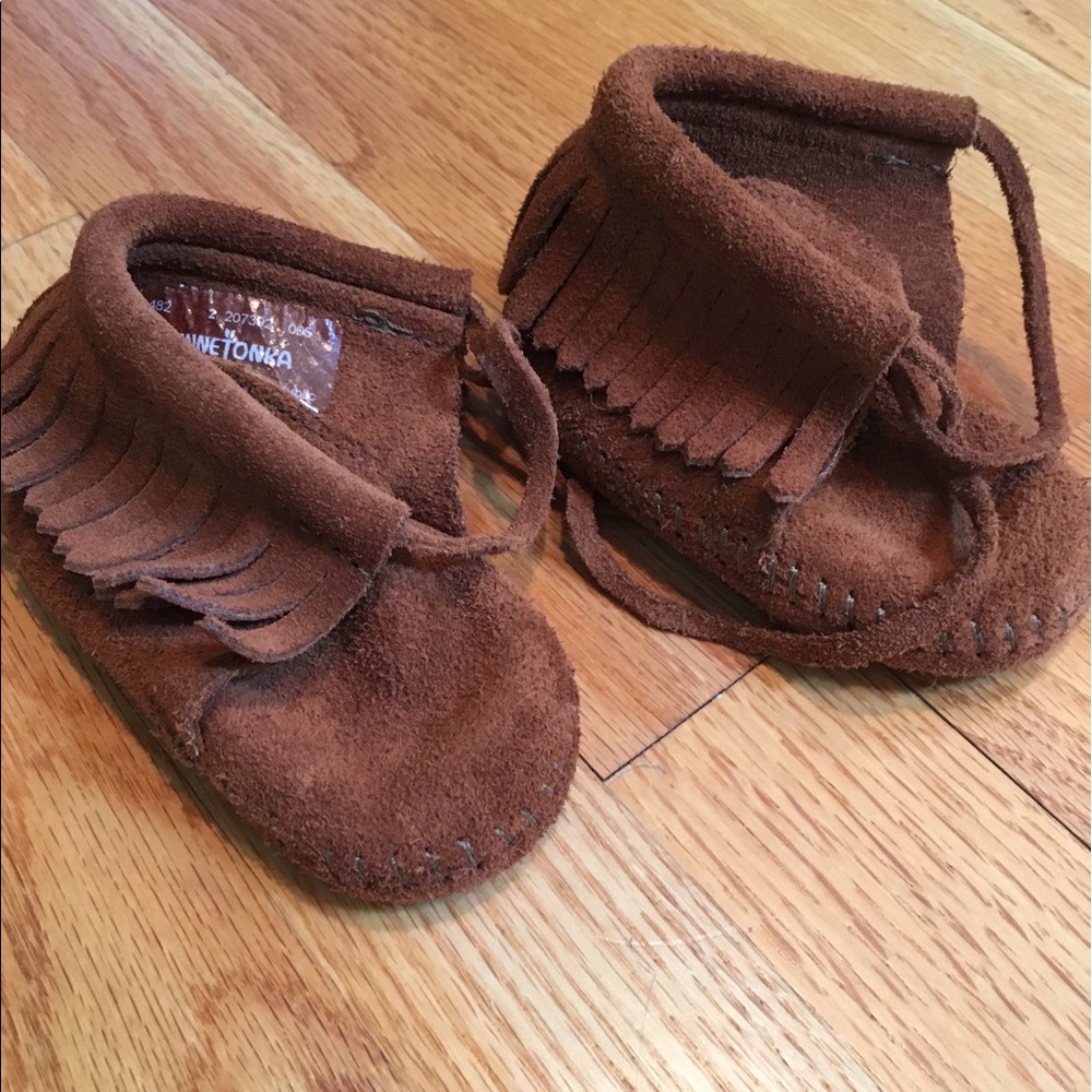Baby Minnetonka size 2