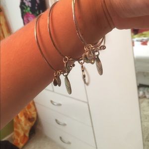 4 Alex and Ani bracelets
