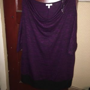 Fashion Bug Sweaters - 2X lightweight sweater Tunic drape neck Fashion Bug Sweaters - 2X lightweight sweater Tunic drape neck
