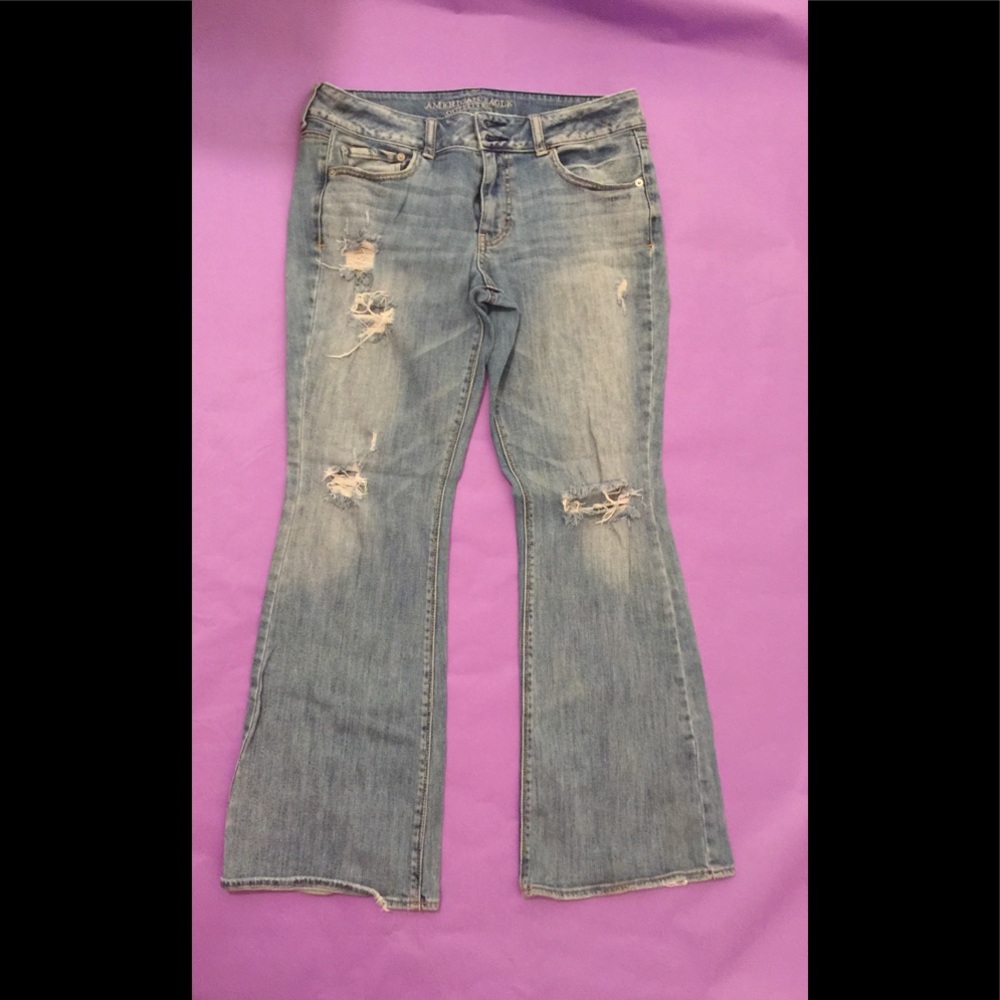 American Eagle flare jeans