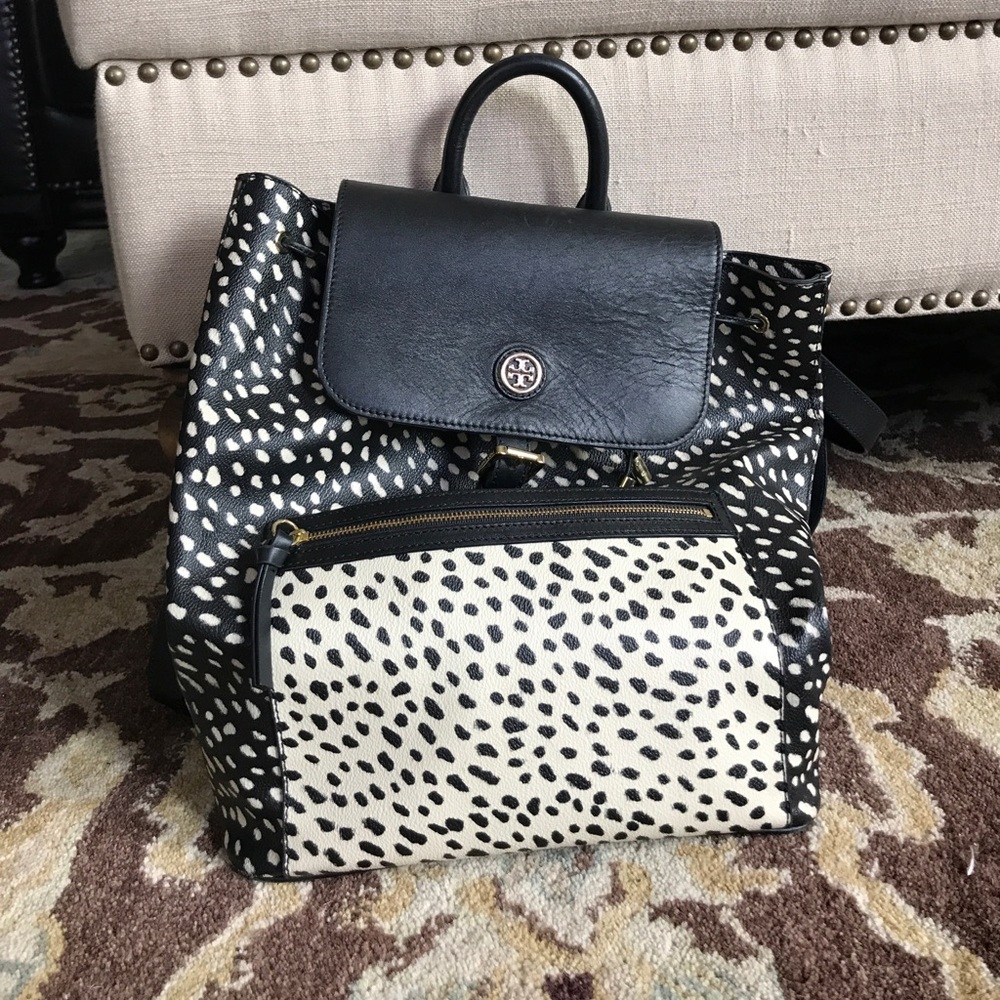 Tory Burch Canvas Backpack