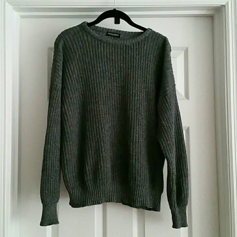 American Apparel Zebra Fisherman Sweater