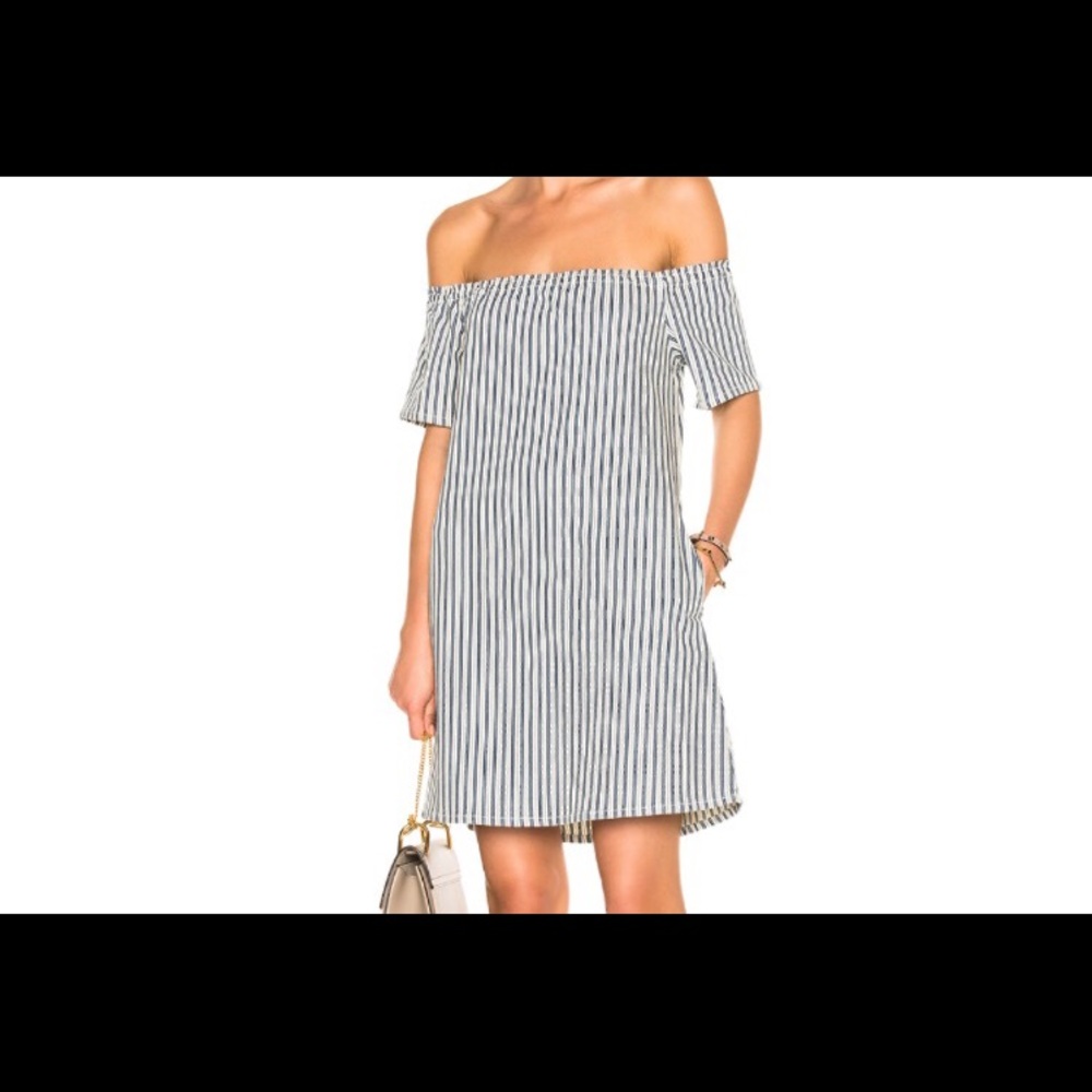 AG Off The Shoulder Harley Dress