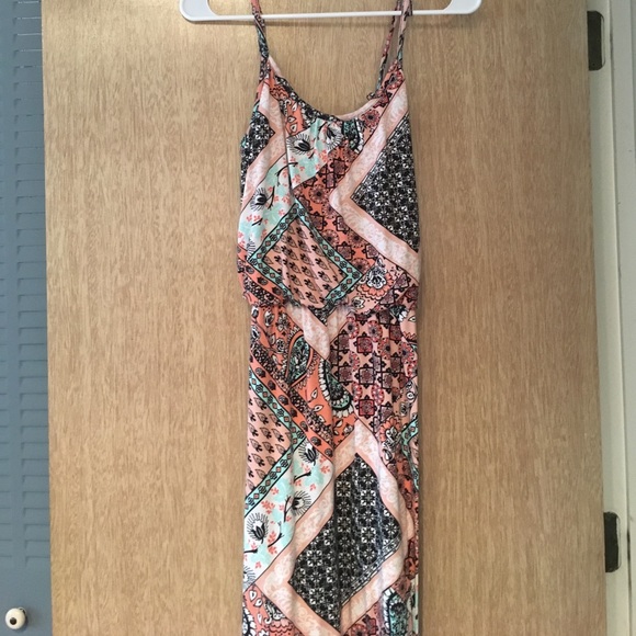 Pink maxi dress. - Picture 1 of 4