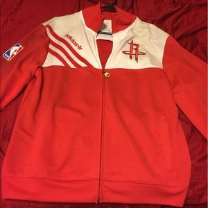 Adidas original , Houson Rockets jacket sz large