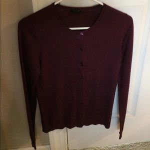 Ann Taylor Purple Cardigan