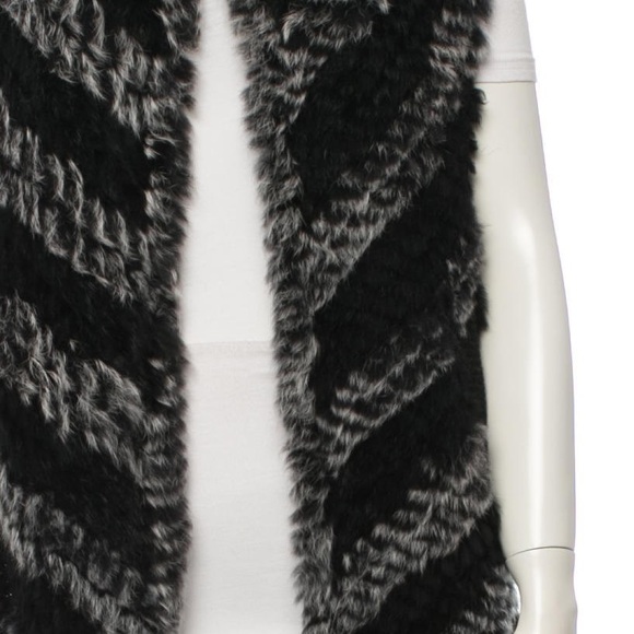 Marc by Marc Jacobs Rabbit Fur Vest - Picture 3 of 4