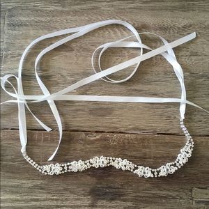 Crystal sash, crystal wedding sash, bridal belt