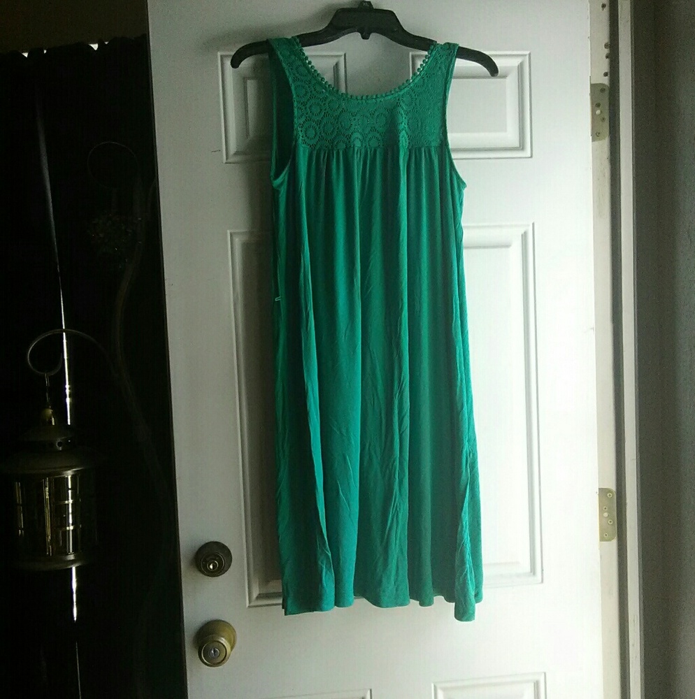 Green dress