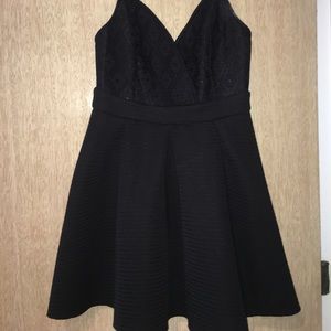 Black short love culture dress