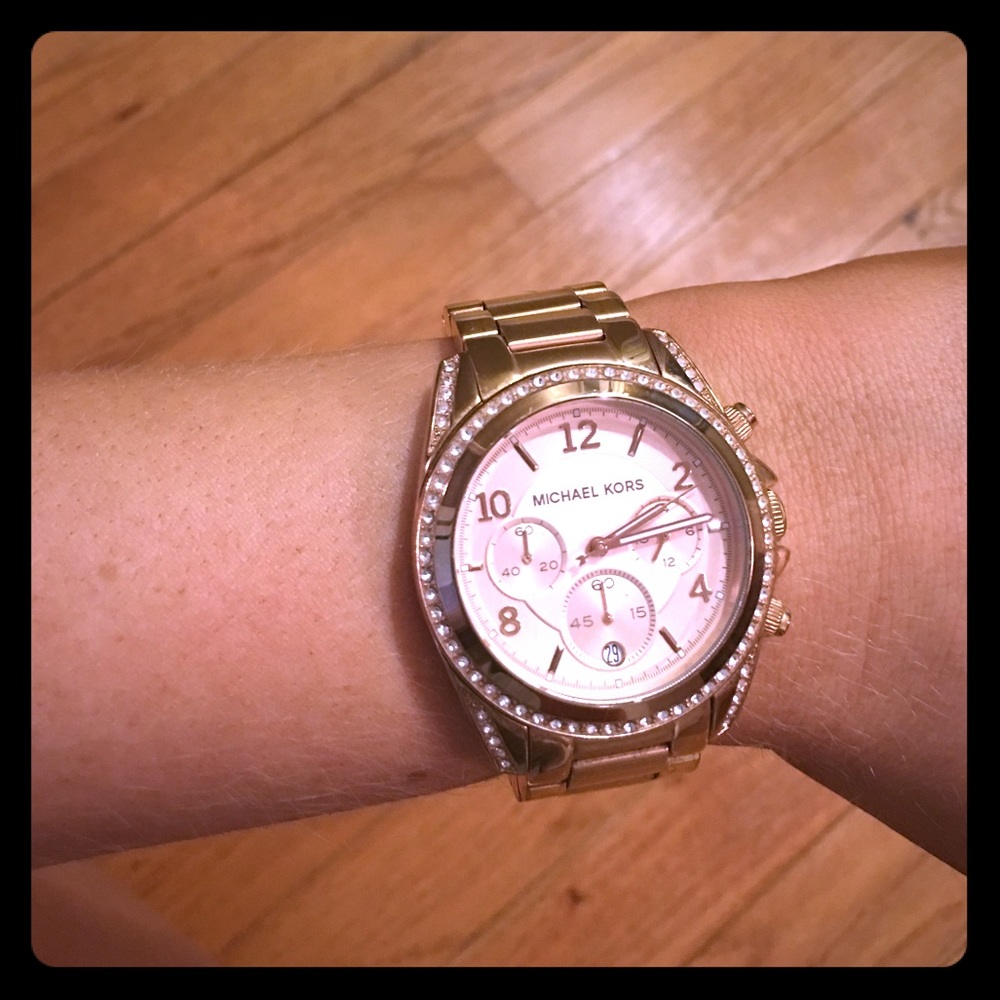 Michael Kors Gold Boyfriend Watch