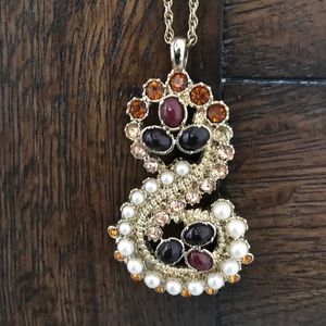 Ann Taylor Long chain pendant