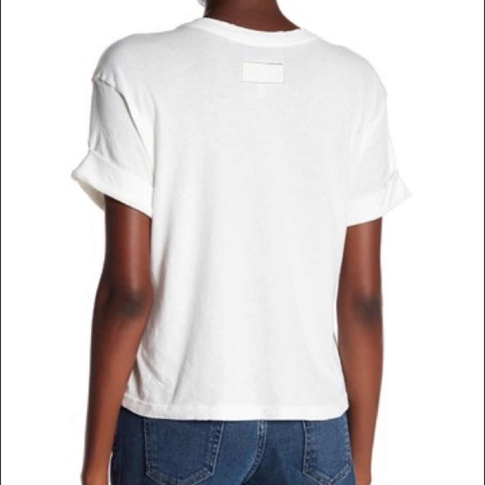 Current Elliott NWOT Distressed Tee - Picture 4 of 5