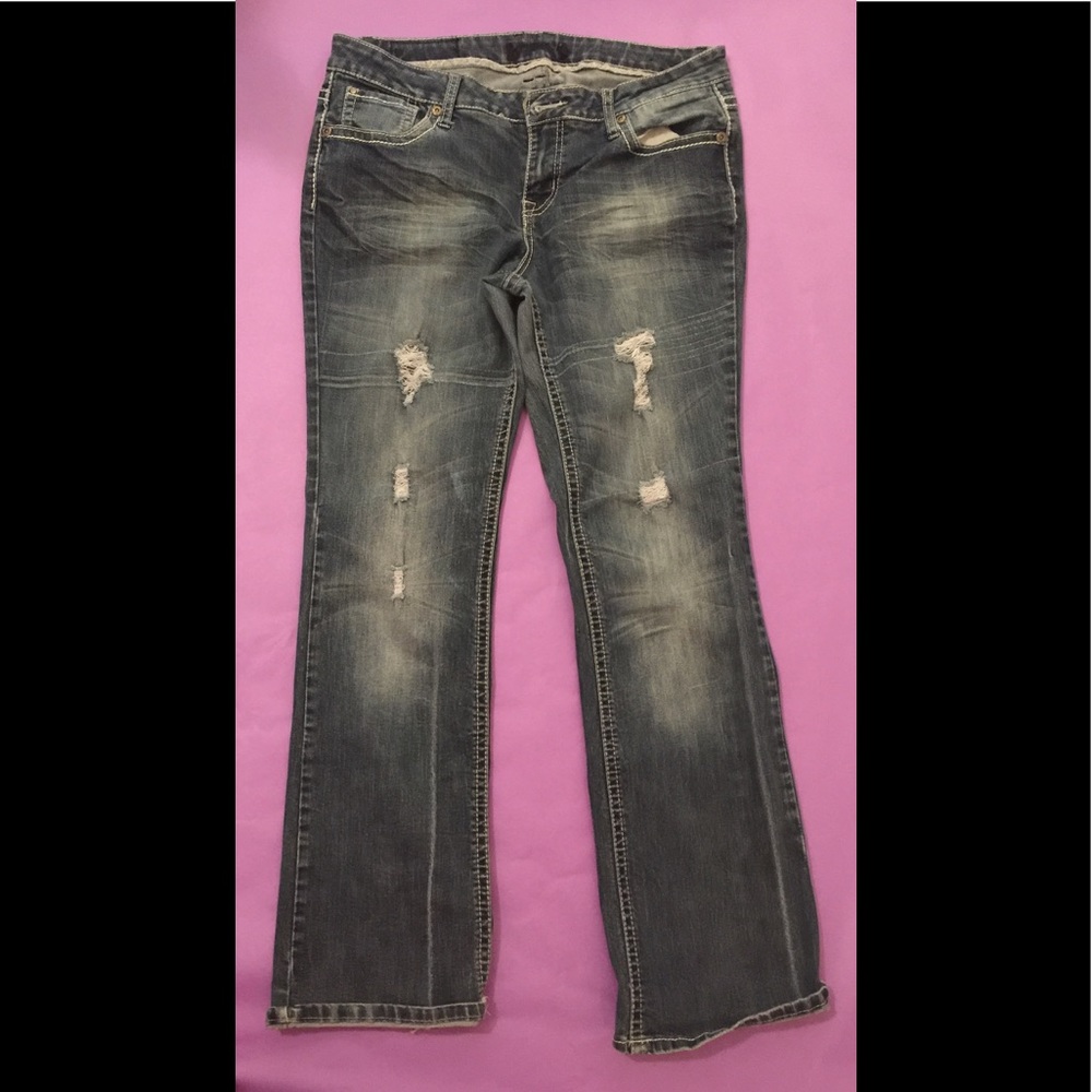 13/14 curvy twentyone black rue21 jeans