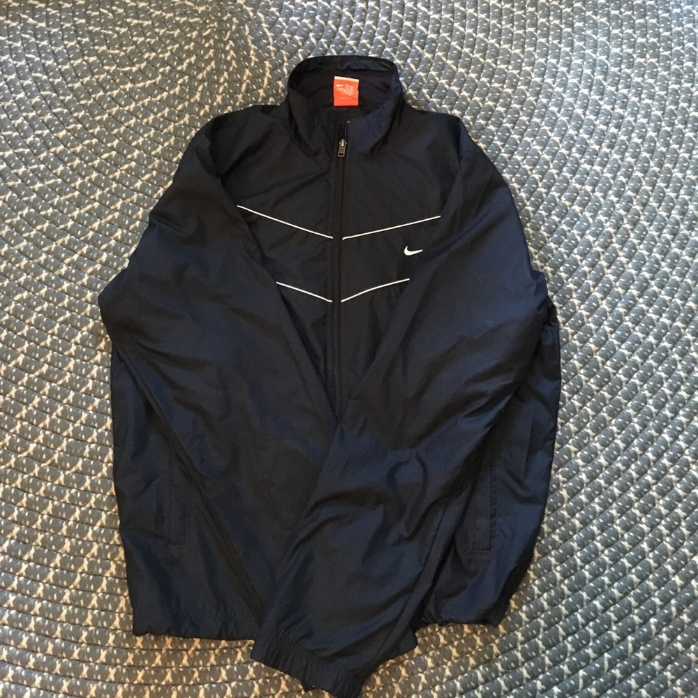 Navy Blue Nike Windbreaker