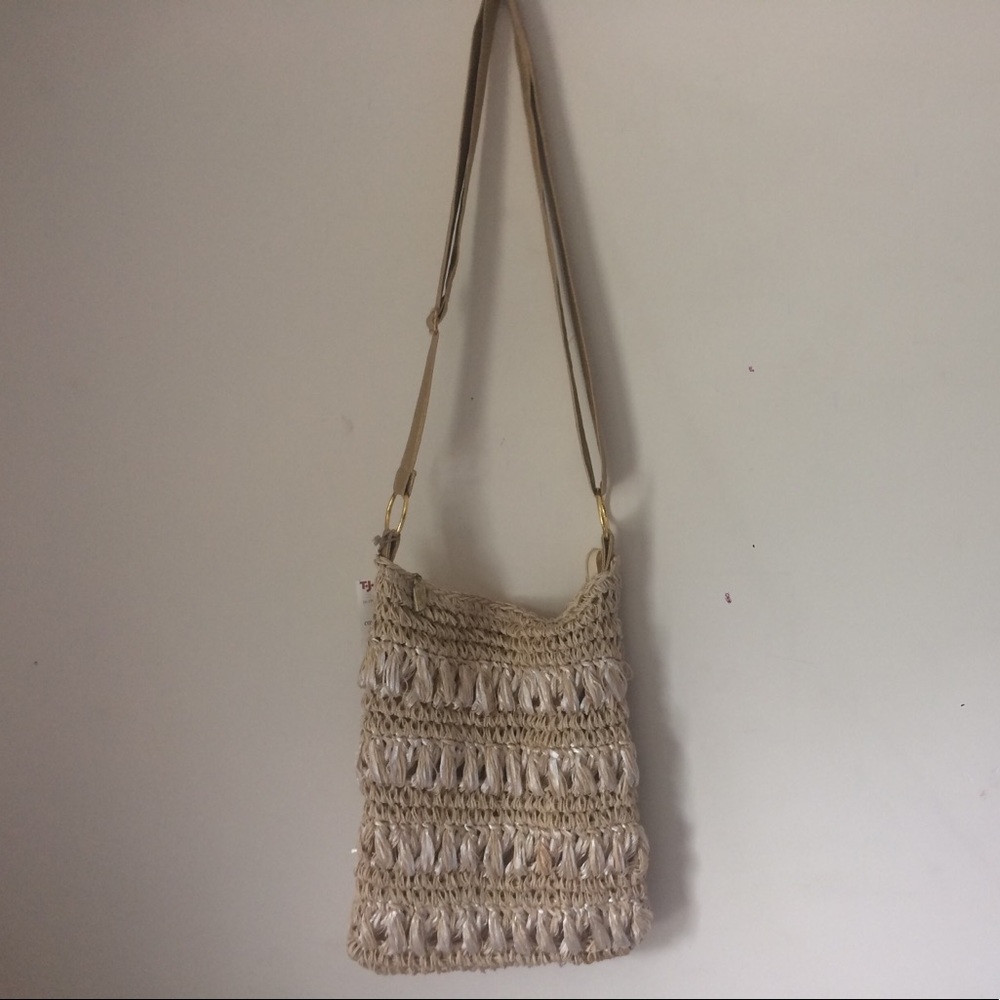Sun n' Sand Natural Straw Cross-body