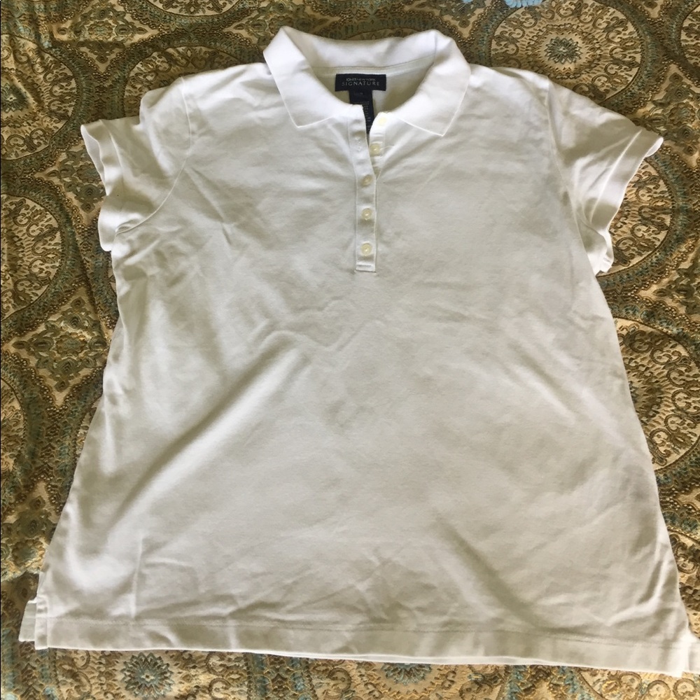 Crisp, white cotton top