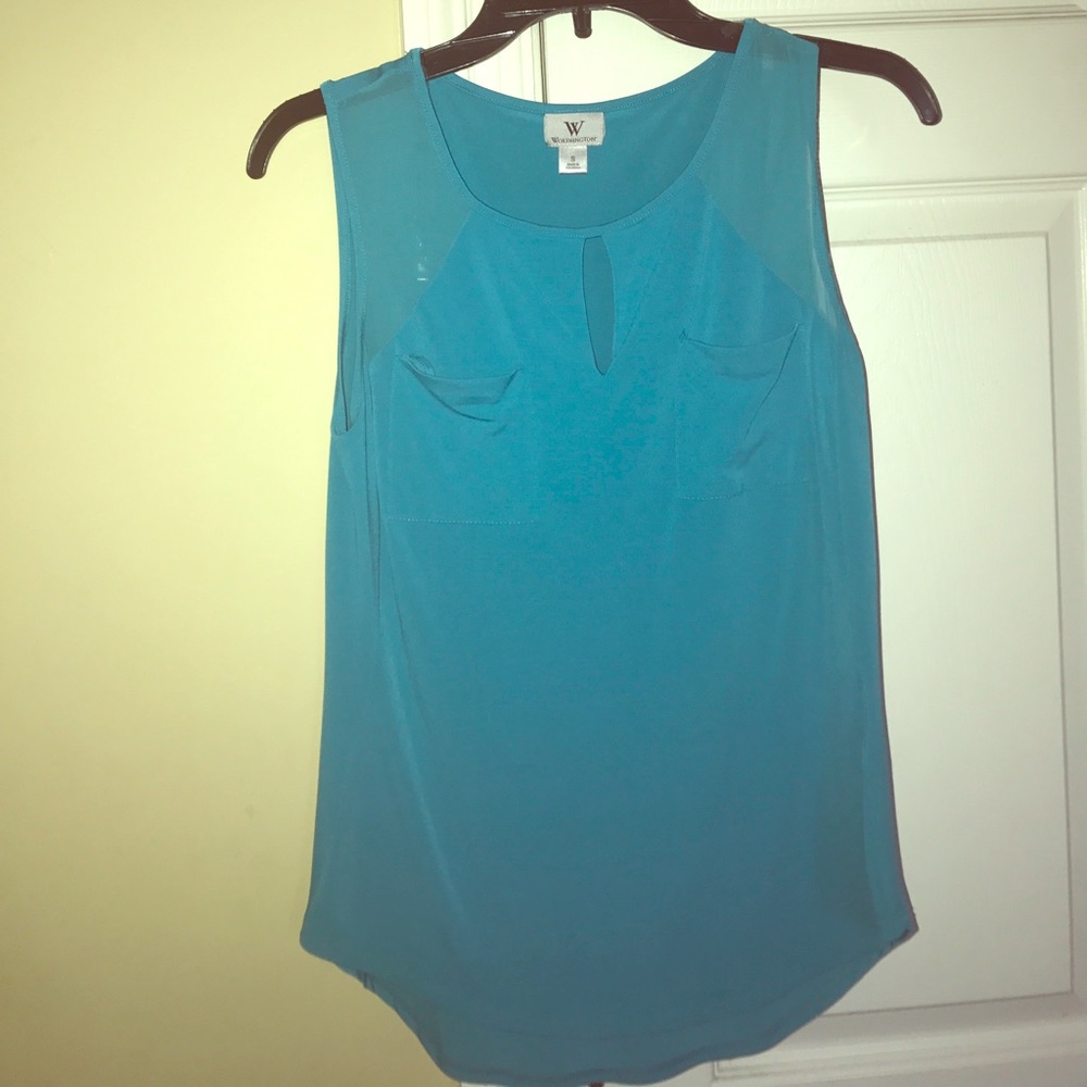 Blue blouse