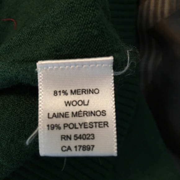Banana Republic merino wool green sweater - Picture 5 of 7