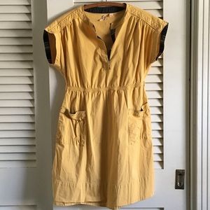 Maeve mustard yellow dress