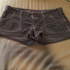 Chocolate brown Abercrombie and Fitch shorts