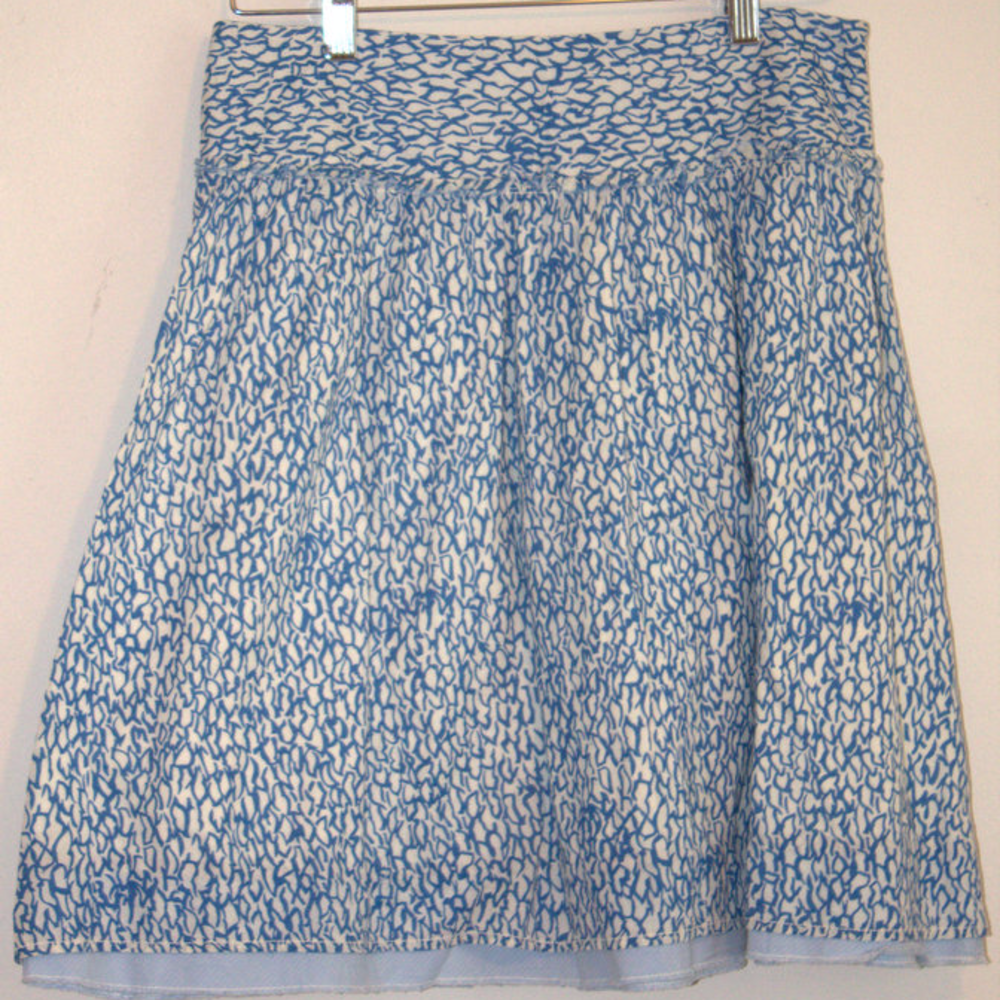 Blue and White American Eagle Skirt