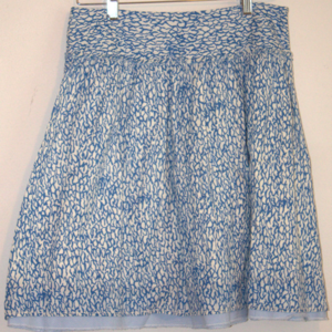 Blue and White American Eagle Skirt