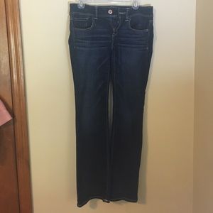 American eagle slim boot jeans 6 SHORT
